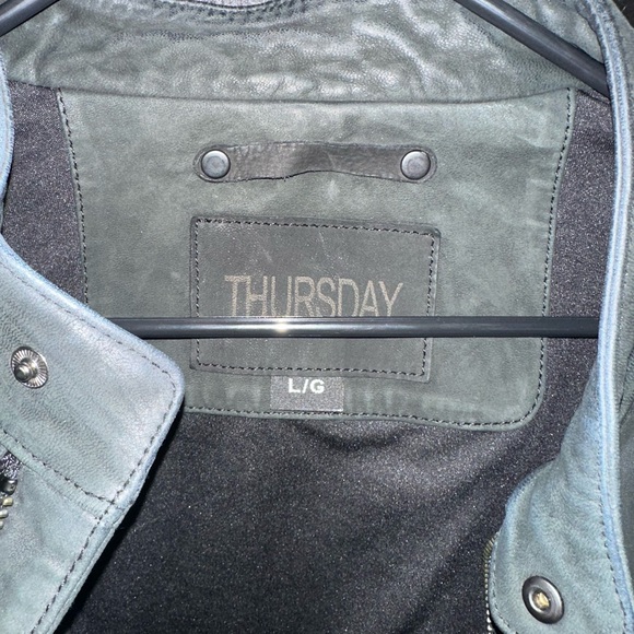 Thursday Boot Company Large Matte Black Racer Jacket - Picture 4 of 4